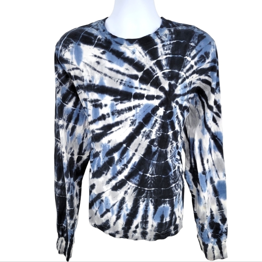 Reverse Threads Men’s Long Sleeve Tie-Dye T-Shirt 100% Cotton Size XXL